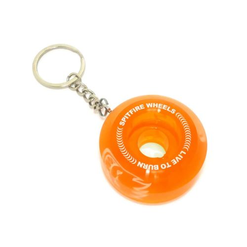 SPITFIRE KEYHOLDER スピットファイヤー キーホルダー KEY CHAIN WHEELS SAPPHIRES ORANGE スケートボード スケボー 1