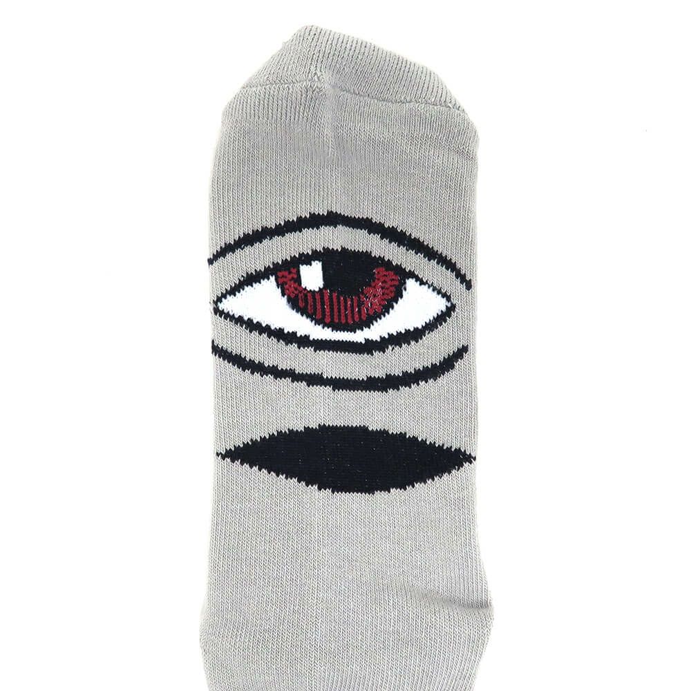 TOY MACHINE SOCKS トイマシーン ソックス 靴下 SECT EYE GREY スケートボード スケボー 4