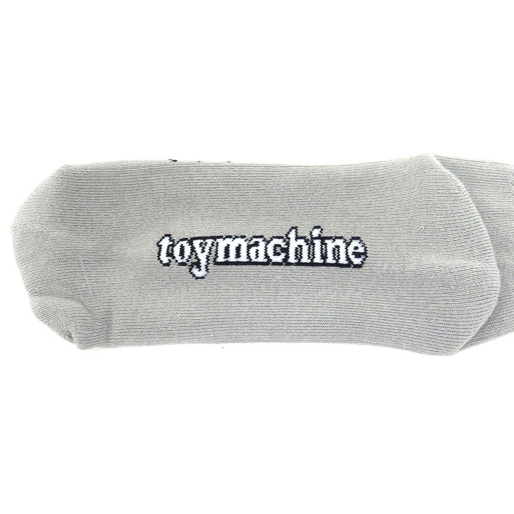 TOY MACHINE SOCKS トイマシーン ソックス 靴下 SECT EYE GREY スケートボード スケボー 5