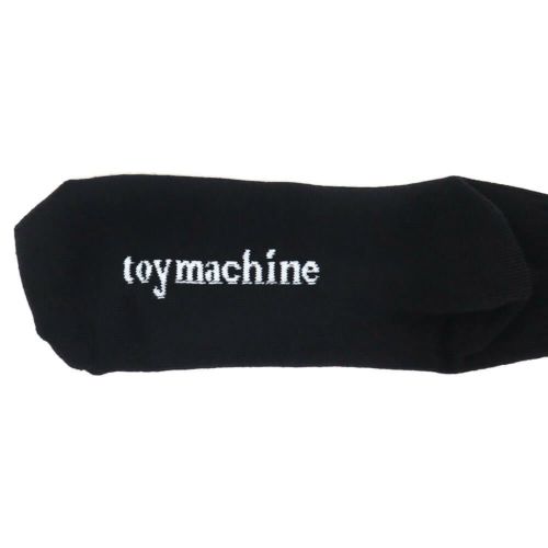 TOY MACHINE SOCKS トイマシーン ソックス 靴下 MONSTER FACE BLACK スケートボード スケボー 5