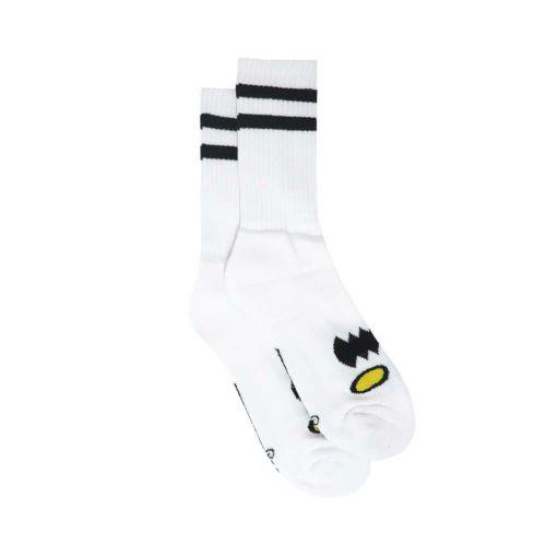 TOY MACHINE SOCKS トイマシーン ソックス 靴下 MONSTER FACE WHITE スケートボード スケボー 3