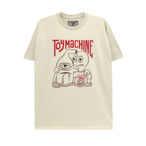 TOY MACHINE T-SHIRT トイマシーン Tシャツ I'M WITH STUPID SAND スケートボード スケボー 