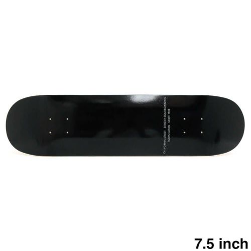 CALIFORNIA STREET DECK カリフォルニアストリート デッキ TEAM SIMPLE BLACK 7.5 ブランク（BBS / GENERATOR） スケートボード スケボー 1