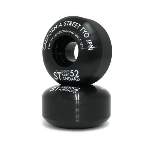 CALIFORNIA STREET WHEEL カリフォルニアストリート ウィール STREET STANDARD（99A）黒 52mm スケートボード スケボー 2
