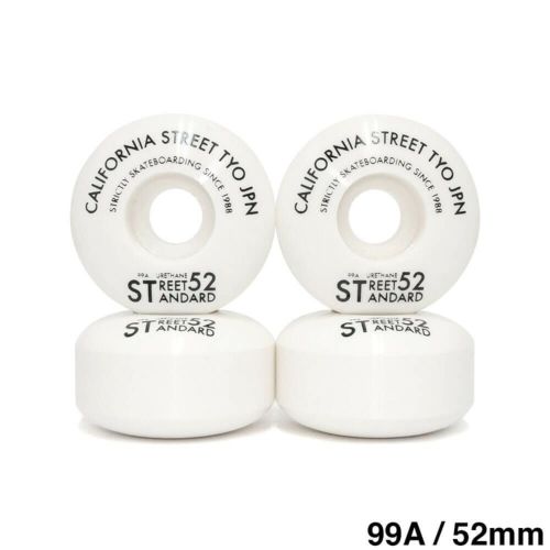CALIFORNIA STREET WHEEL カリフォルニアストリート ウィール STREET STANDARD（99A）52mm スケートボード スケボー 1
