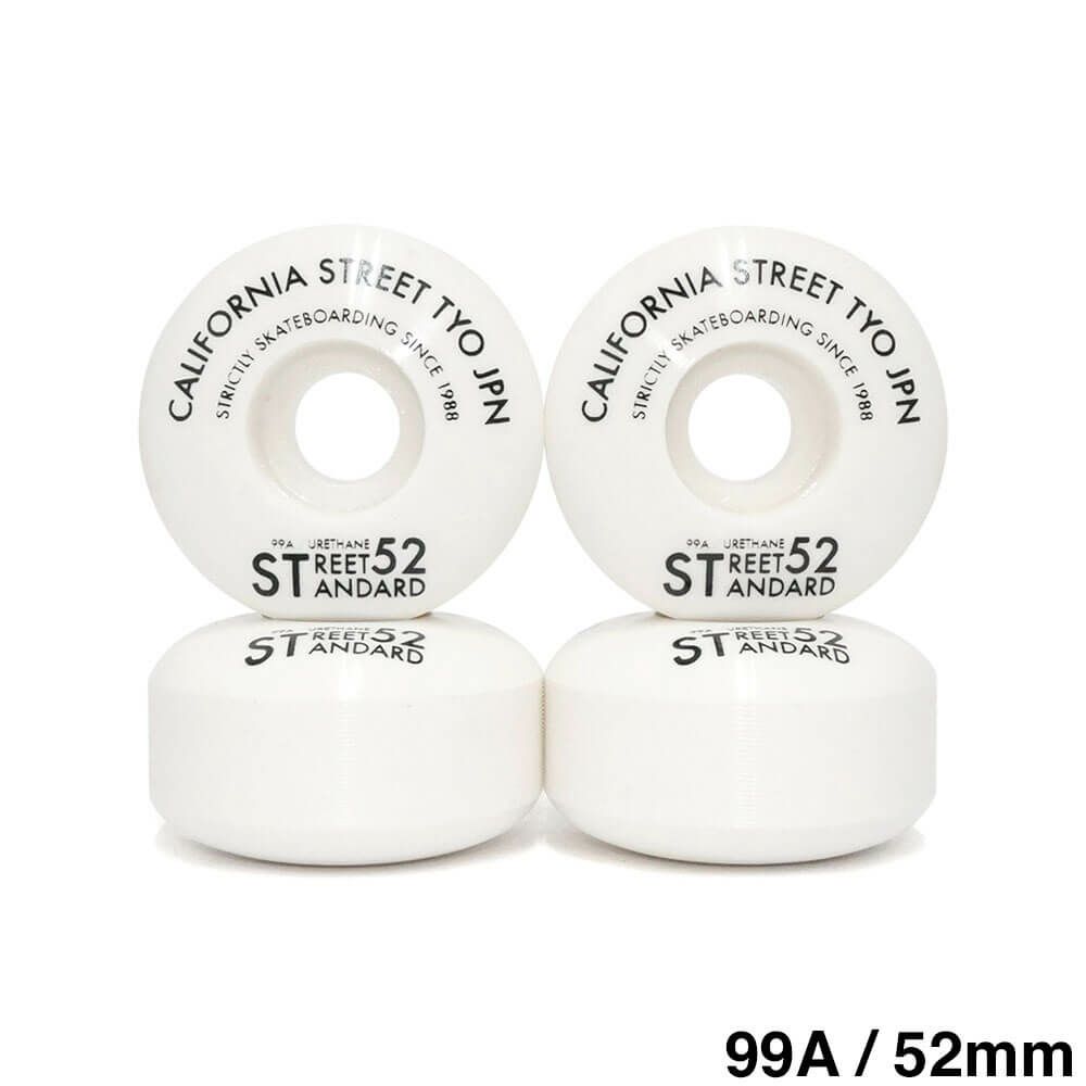 CALIFORNIA STREET WHEEL カリフォルニアストリート ウィール STREET STANDARD（99A）52mm スケートボード スケボー 1