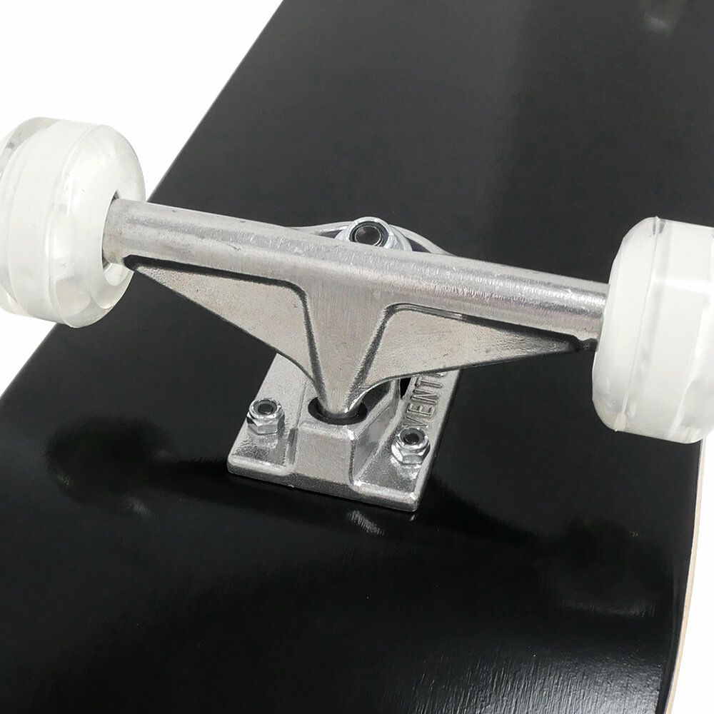 （初心者におすすめ・高品質）防水ケース・レンチ付き CALIFORNIA STREET カリフォルニアストリート コンプリートセット スケートボード完成品 SIMPLE BLACK CRUISER 8.0（クルーザー） スケートボード スケボー 4