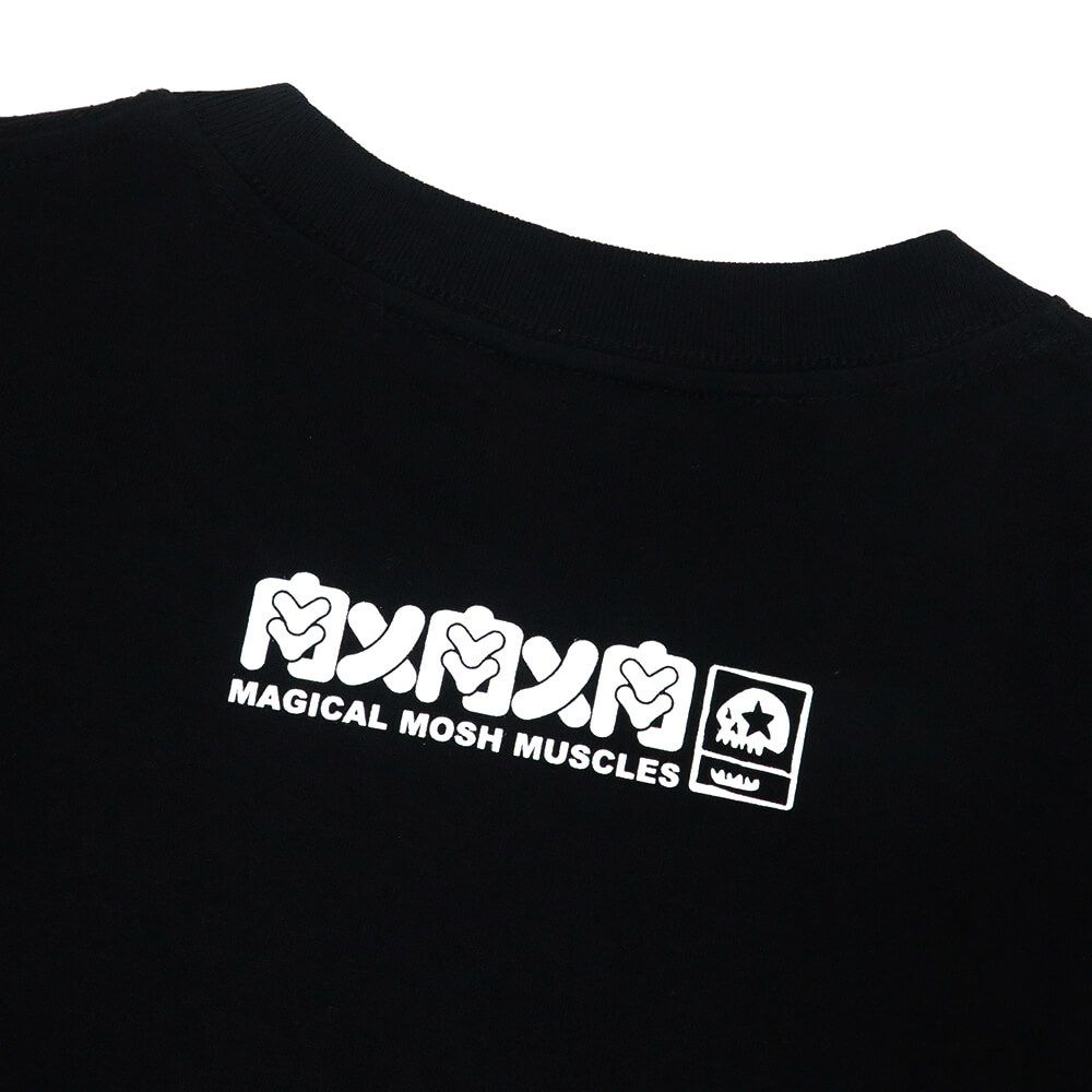 MAGICAL MOSH MISFITS T-SHIRT マジカルモッシュミスフィッツ Tシャツ キン肉マン x MxMxM 四次元殺法 SKATEBOARDS BLACK/RED スケートボード スケボー 2