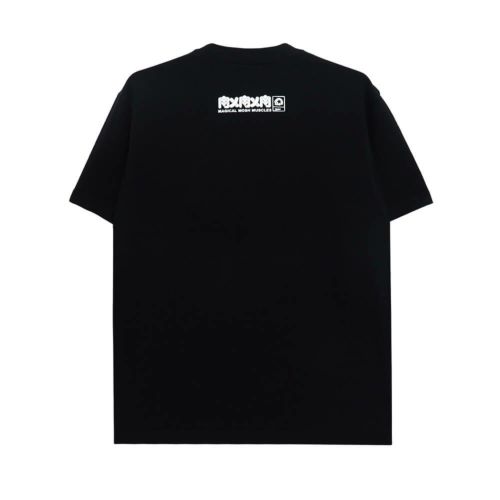 MAGICAL MOSH MISFITS T-SHIRT マジカルモッシュミスフィッツ Tシャツ キン肉マン x MxMxM 四次元殺法 SKATEBOARDS BLACK/RED スケートボード スケボー 3