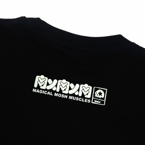 MAGICAL MOSH MISFITS T-SHIRT マジカルモッシュミスフィッツ Tシャツ キン肉マン x MxMxM 四次元殺法 SKATEBOARDS BLACK/GREEN スケートボード スケボー 2