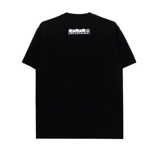 MAGICAL MOSH MISFITS T-SHIRT マジカルモッシュミスフィッツ Tシャツ キン肉マン x MxMxM 四次元殺法 SKATEBOARDS BLACK/GREEN スケートボード スケボー 3