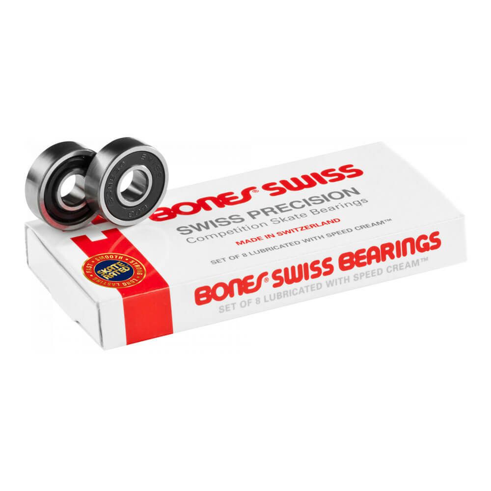 BONES BEARING ボーンズ ベアリング SWISS オイルタイプ スケートボード スケボー 1