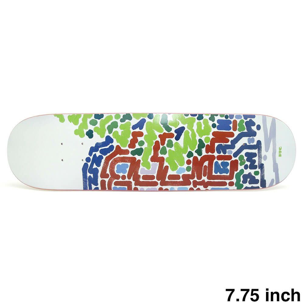 FTC DECK エフティーシー デッキ TEAM FTC x YOON HYUP SPRING LEAVES 7.75 スケートボード スケボー　1