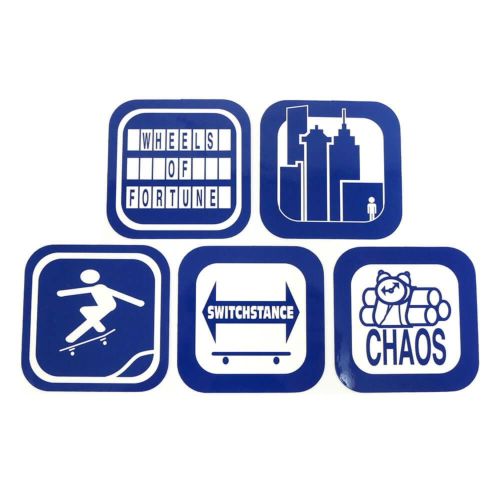 411VM STICKER PACK フォーワンワンビデオマガジン ステッカーパック 411 ICONS スケートボード スケボー 2