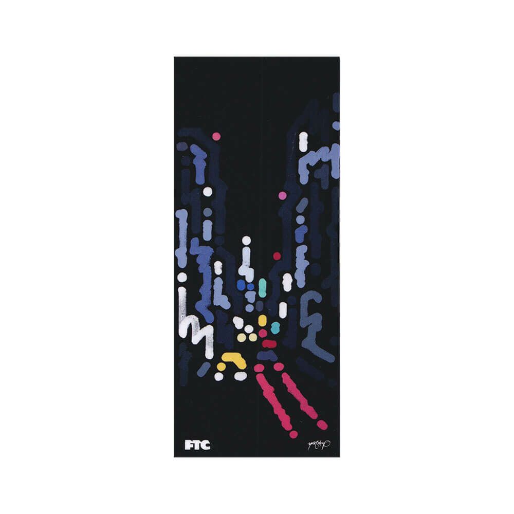 FTC STICKER エフティーシー ステッカー SUMMER NIGHT スケートボード スケボー