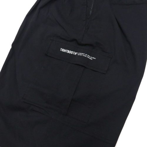 TIGHTBOOTH（TBPR） PANTS タイトブース パンツ ジーンズ SEERSUCKER CARGO BALLOON BLACK スケートボード スケボー 6