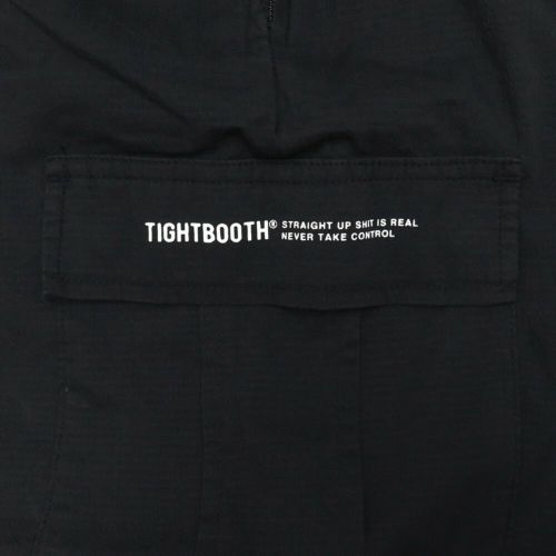 TIGHTBOOTH（TBPR） PANTS タイトブース パンツ ジーンズ SEERSUCKER CARGO BALLOON BLACK スケートボード スケボー 10