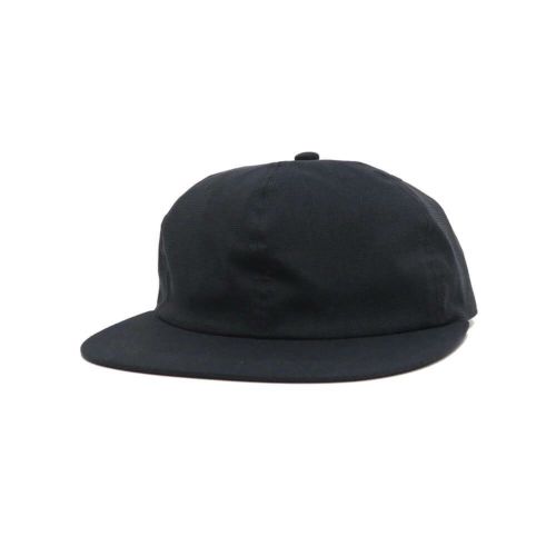 TIGHTBOOTH（TBPR）CAP タイトブース キャップ PINHEAD 6 PANEL BLACK スケートボード スケボー 