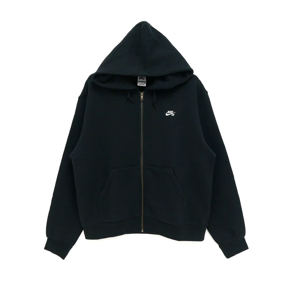 NIKE SB HOOD ナイキSB パーカー ESSENTIAL FLEECE PULLOVER BLACK/WHITE スケートボード スケボー 