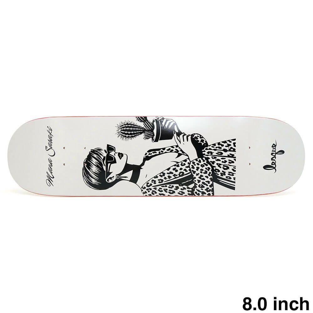 LESQUE DECK レスケ デッキ MANA SASAKI DESERT NOIR 8.0 スケートボード スケボー 1