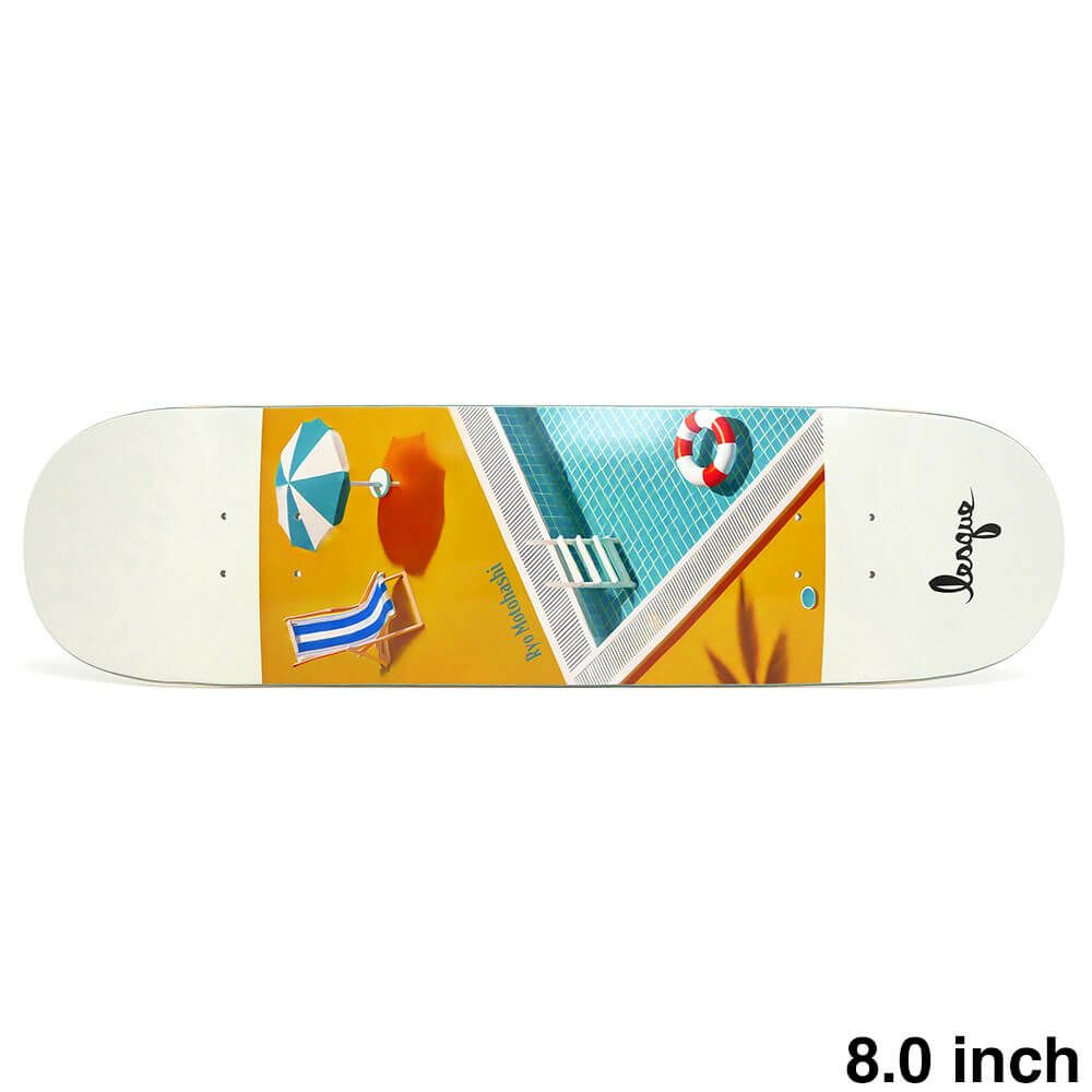 LESQUE DECK レスケ デッキ RYO MOTOHASHI GOLDEN POOLSIDE 8.0 スケートボード スケボー 1