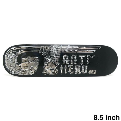 ANTIHERO DECK アンチヒーロー デッキ GRANT TAYLOR REVVINGTON’（RE-REV’D）DIPPED BLACK 8.5 スケートボード スケボー 1