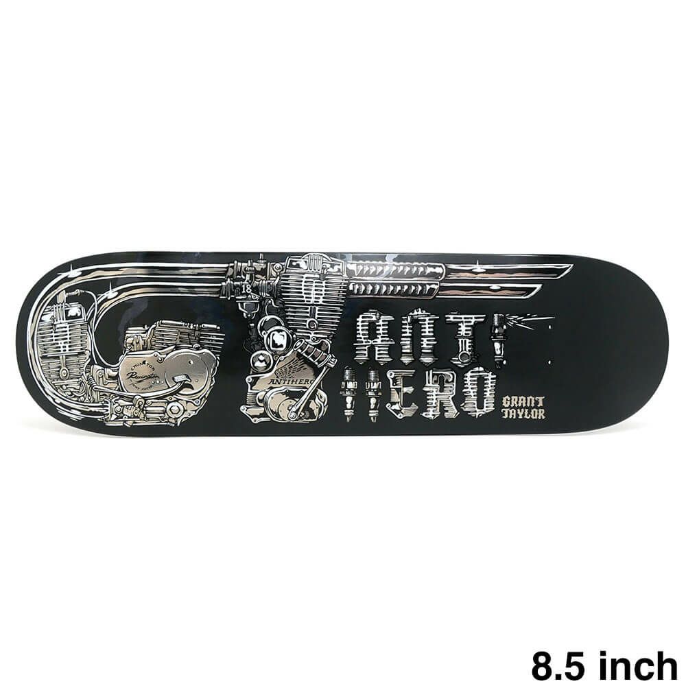 ANTIHERO DECK アンチヒーロー デッキ GRANT TAYLOR REVVINGTON’（RE-REV’D）DIPPED BLACK 8.5 スケートボード スケボー 1