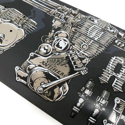 ANTIHERO DECK アンチヒーロー デッキ GRANT TAYLOR REVVINGTON’（RE-REV’D）DIPPED BLACK 8.5 スケートボード スケボー 3