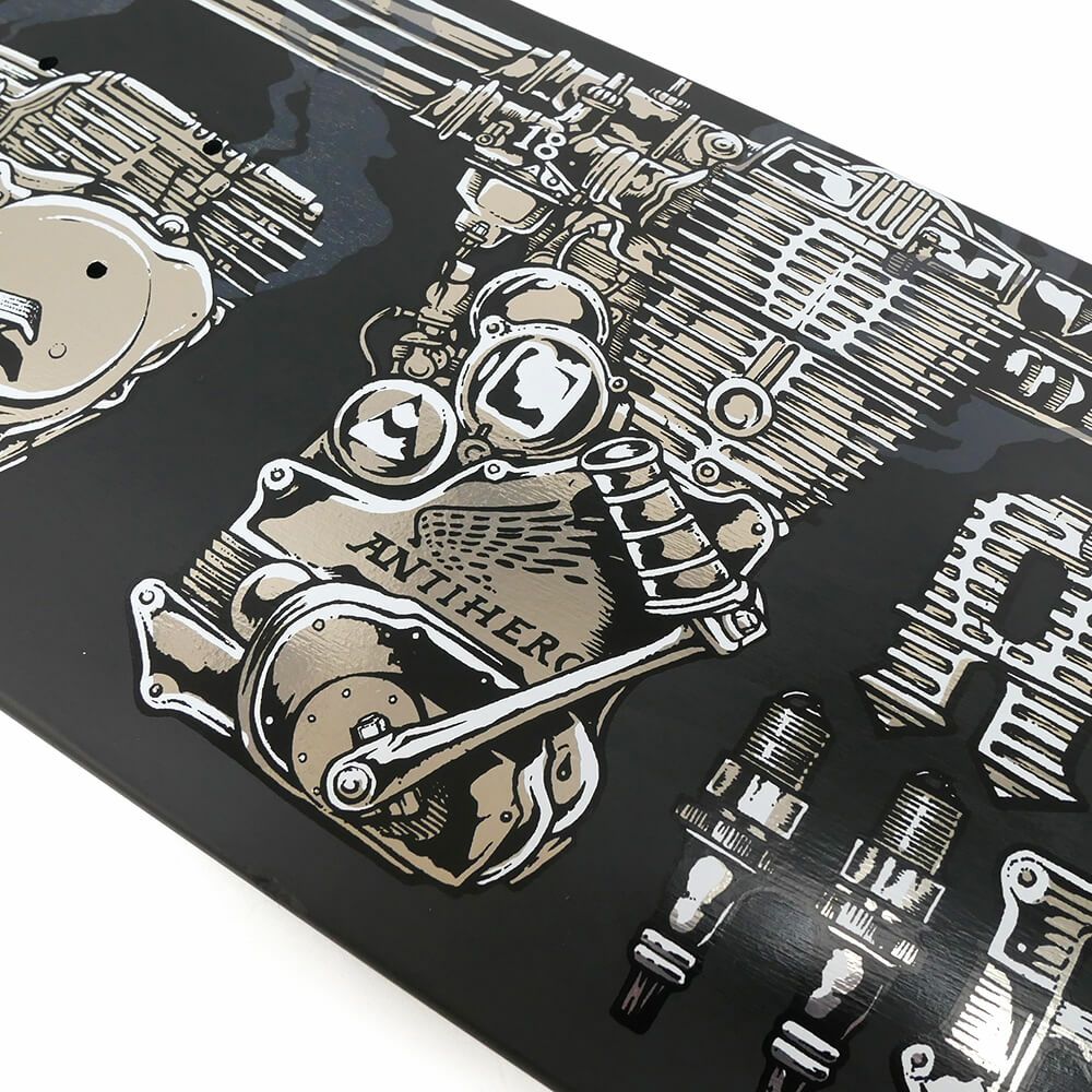 ANTIHERO DECK アンチヒーロー デッキ GRANT TAYLOR REVVINGTON’（RE-REV’D）DIPPED BLACK 8.5 スケートボード スケボー 3