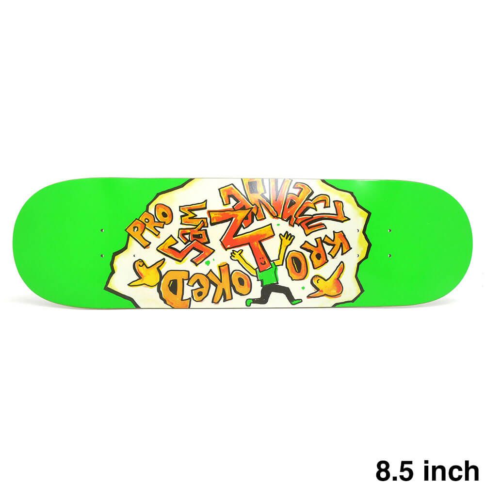 KROOKED DECK クルキッド デッキ SAM NARVAEZ GREEN 8.5 スケートボード スケボー 1