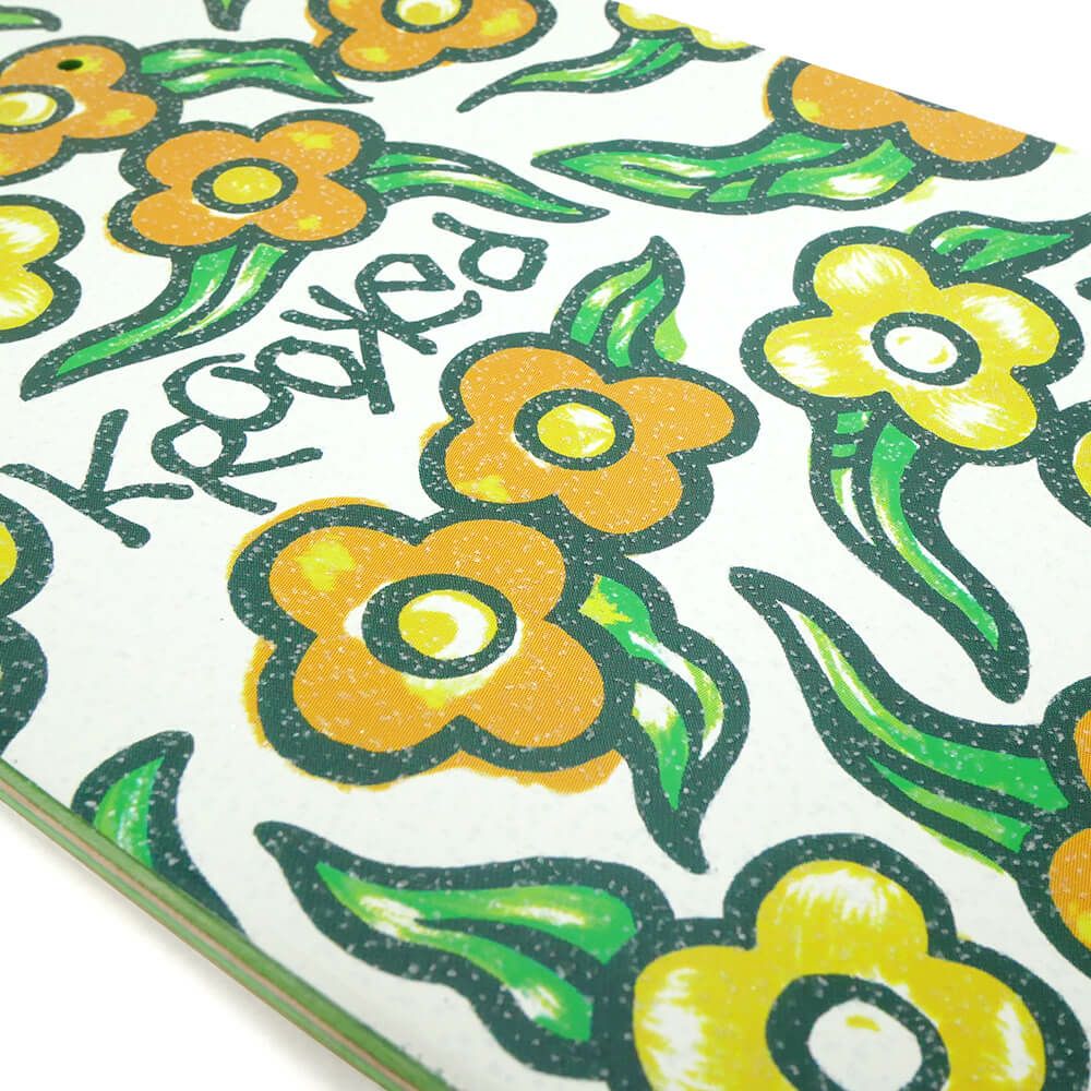 KROOKED DECK クルキッド デッキ SAM NARVAEZ FLOWERS ZINGER 7.75 スケートボード スケボー 4