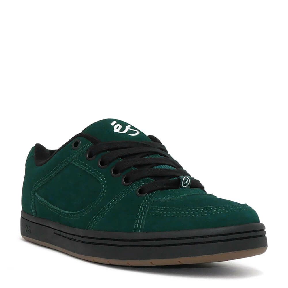 ES SHOES エス シューズ スニーカー アクセル ACCEL GREEN/BLACK スケートボード スケボー 1