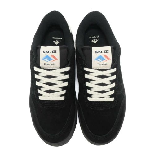 EMERICA SHOES エメリカ シューズ スニーカー KSL III BLACK/BLACK スケートボード スケボー 2