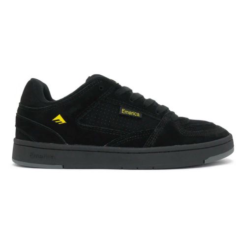 EMERICA SHOES エメリカ シューズ スニーカー MUTE BLACK/YELLOW/BLACK スケートボード スケボー 4