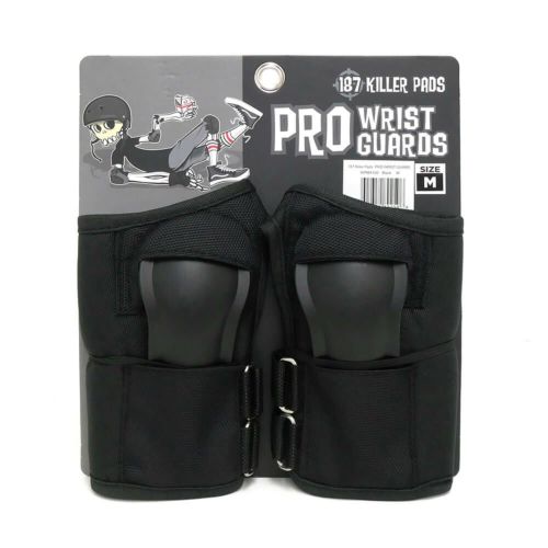 187 KILLER PADS WRIST GUARD ワンエイトセブンキラーパッド リストガード（手首） PRO WRIST GUARD BLACK プロテクター セーフティーギア スケートボード スケボー　1