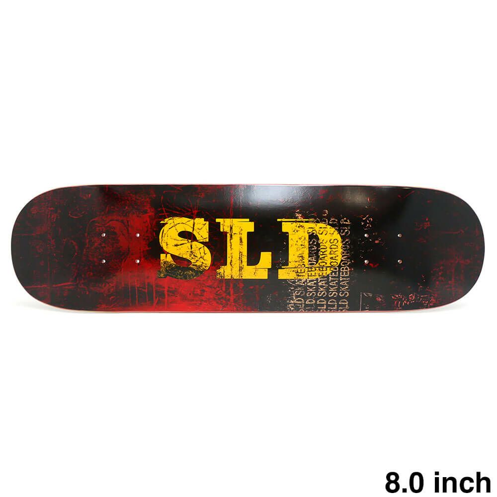 SLD DECK エスエルディー デッキ TEAM RAW LOGO 8.0 スケートボード スケボー 1