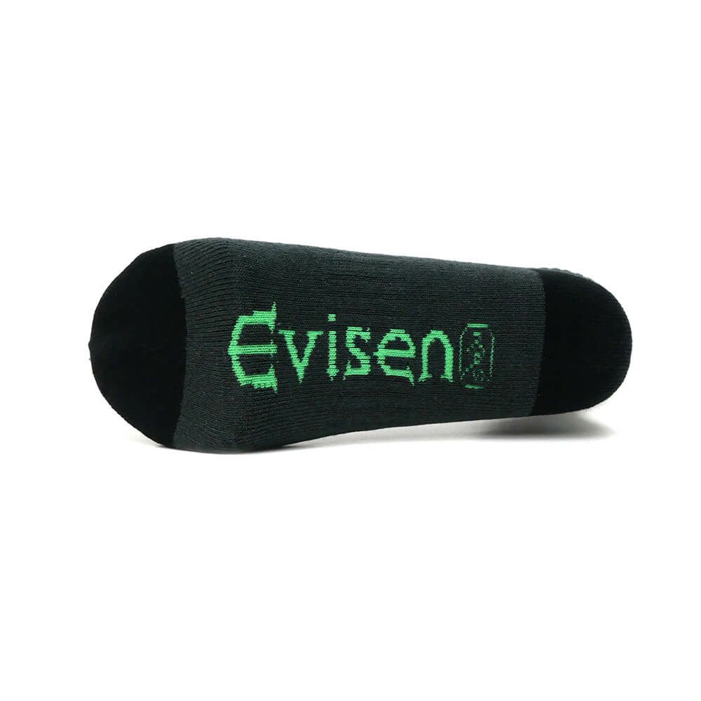 EVISEN SOCKS エビセン ソックス 靴下 SUSHI ANKLE BLACK スケートボード スケボー 3
