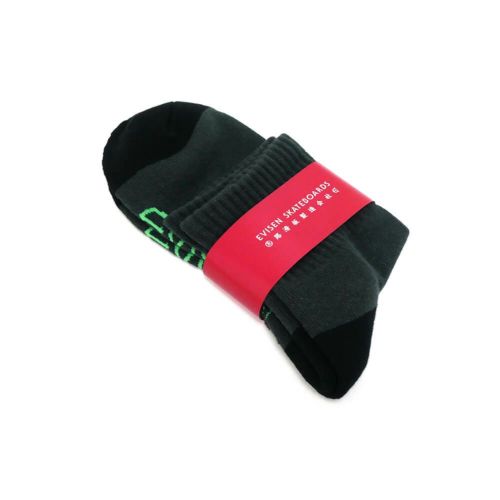 EVISEN SOCKS エビセン ソックス 靴下 SUSHI ANKLE BLACK スケートボード スケボー 6
