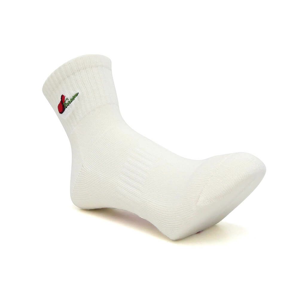 EVISEN SOCKS エビセン ソックス 靴下 SUSHI ANKLE WHITE スケートボード スケボー 