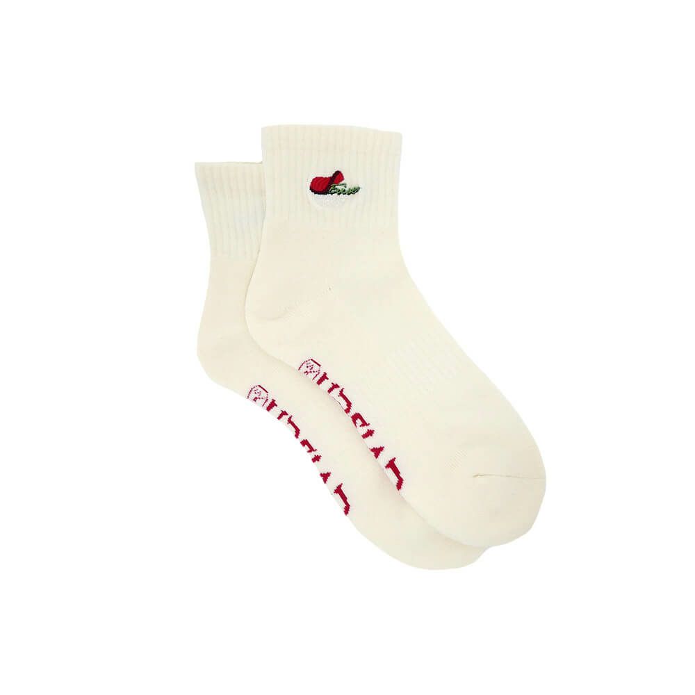 EVISEN SOCKS エビセン ソックス 靴下 SUSHI ANKLE WHITE スケートボード スケボー 4