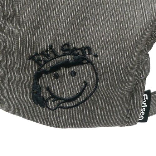 EVISEN CAP エビセン キャップ ONE-UP 6 PANEL GREY/BEIGE スケートボード スケボー 4