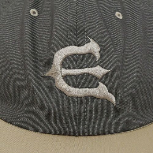 EVISEN CAP エビセン キャップ ONE-UP 6 PANEL GREY/BEIGE スケートボード スケボー 5