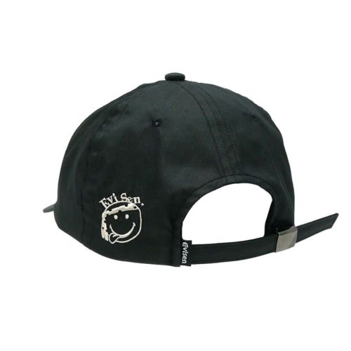 EVISEN CAP エビセン キャップ ONE-UP 6 PANEL BLACK スケートボード スケボー 2
