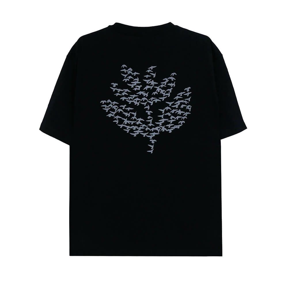 MAGENTA T-SHIRT マゼンタ Tシャツ MIGRATION BLACK スケートボード スケボー 