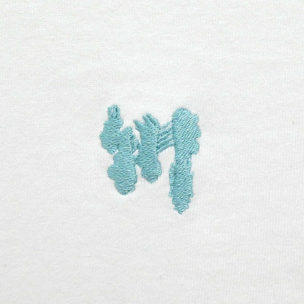 KAWA T-SHIRT 川 Tシャツ 川 LOGO 1POINT WHITE/BLUE GREEN スケートボード スケボー 2