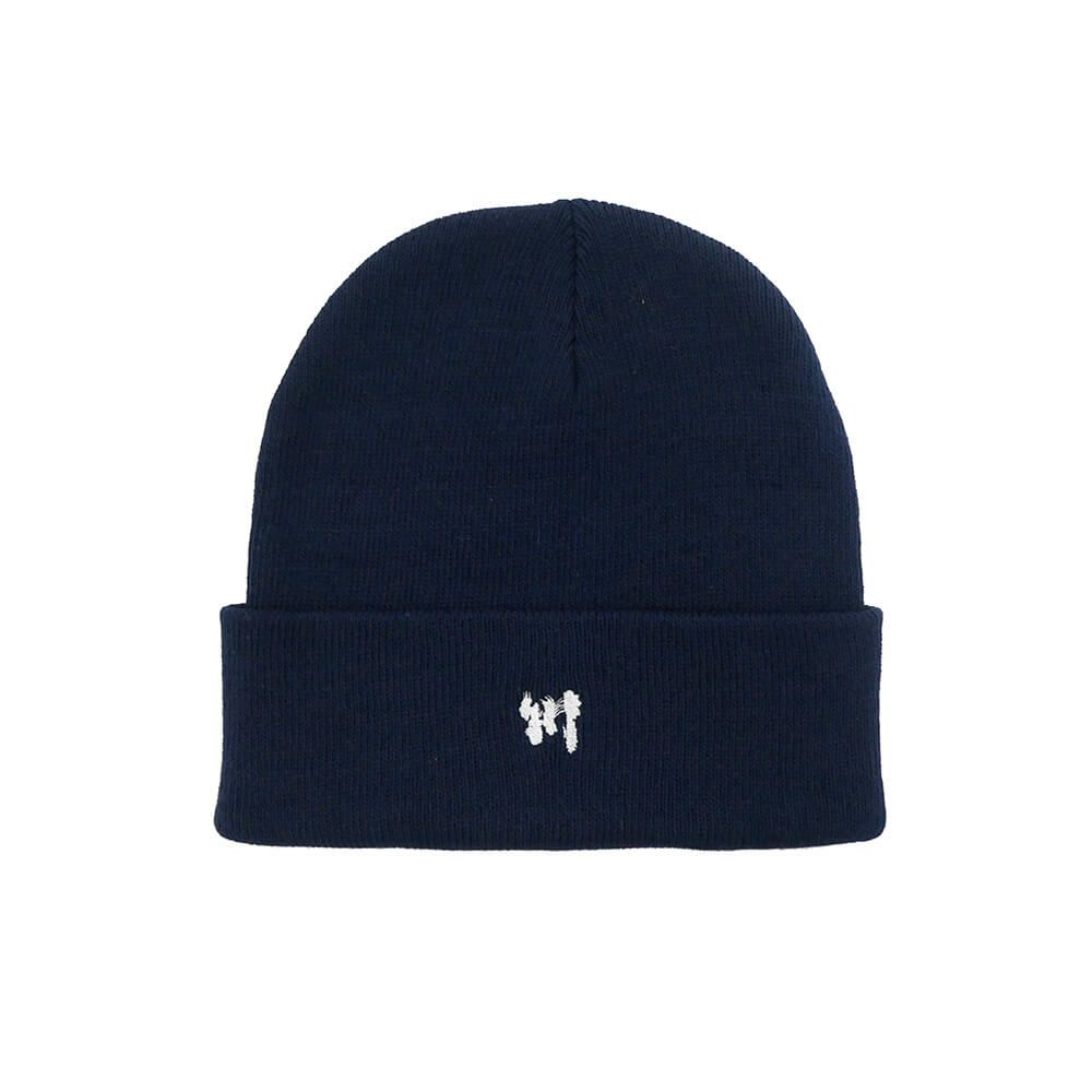 KAWA KNITCAP 川 ニットキャップ 川 BEANIE NAVY スケートボード スケボー 