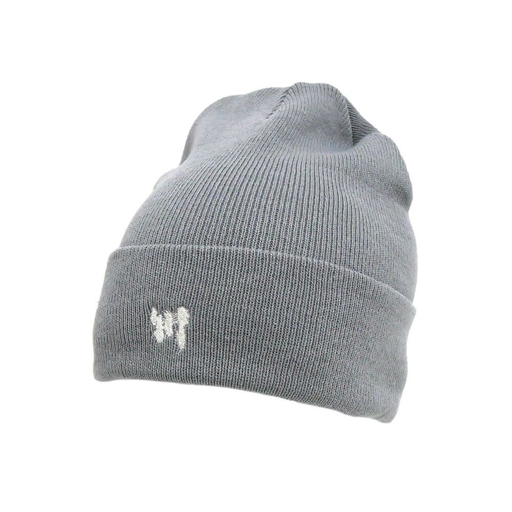 KAWA KNITCAP 川 ニットキャップ 川 BEANIE GREY スケートボード スケボー 1