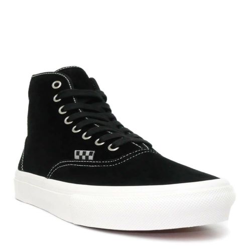 VANS SHOES バンズ シューズ スニーカー SKATE AUTHENTIC HIGH SUEDE BLACK（US企画） スケートボード スケボー 1