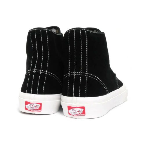 VANS SHOES バンズ シューズ スニーカー SKATE AUTHENTIC HIGH SUEDE BLACK（US企画） スケートボード スケボー 3