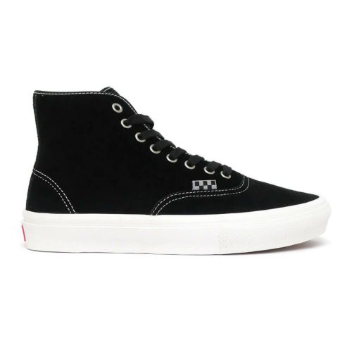 VANS SHOES バンズ シューズ スニーカー SKATE AUTHENTIC HIGH SUEDE BLACK（US企画） スケートボード スケボー 4